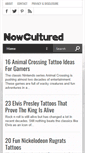 Mobile Screenshot of nowcultured.com